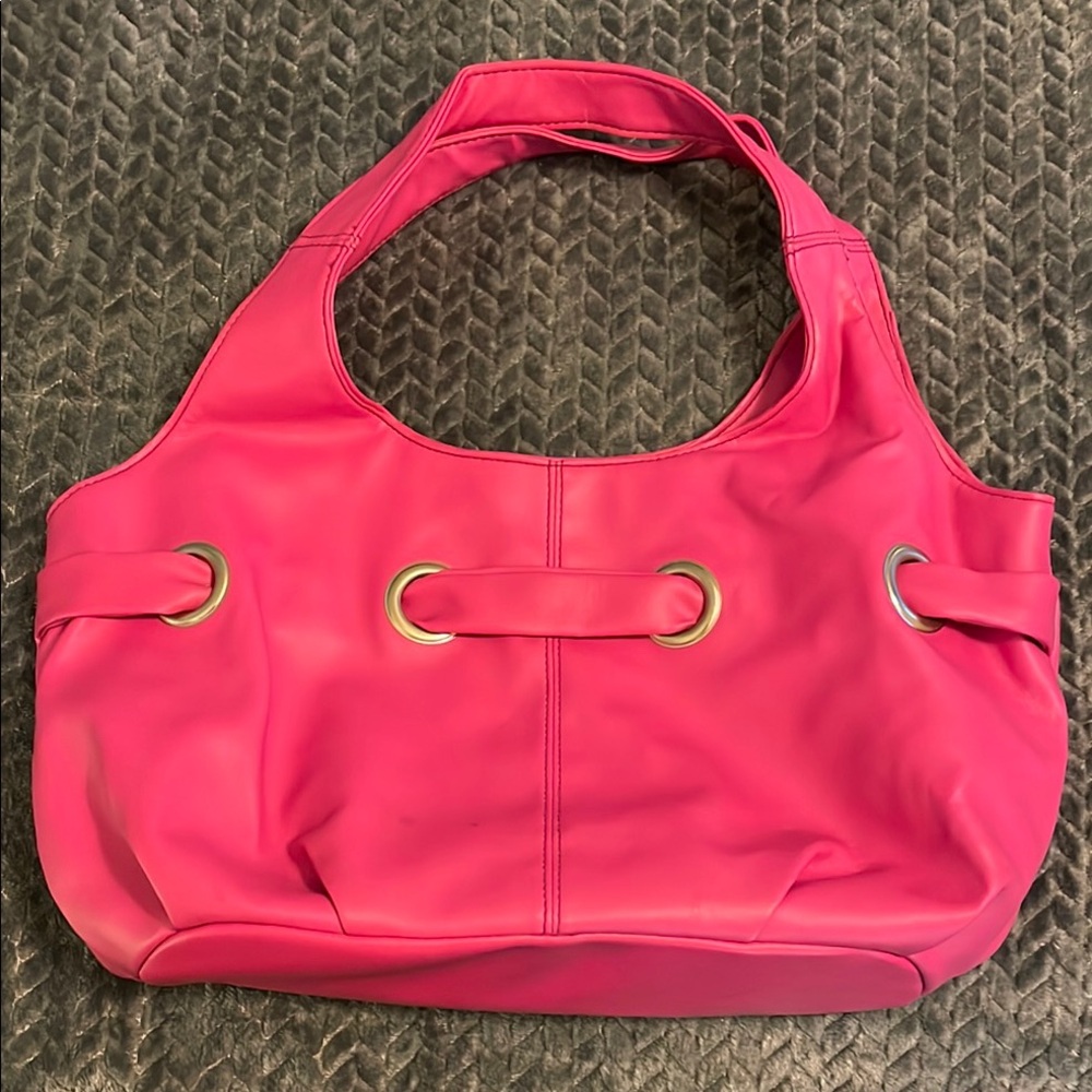 Avon Pink Shoulder Bag with Slouchy Design